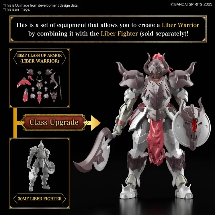 Bandai Gundam - Liber Warrior - 30MF Model Kit