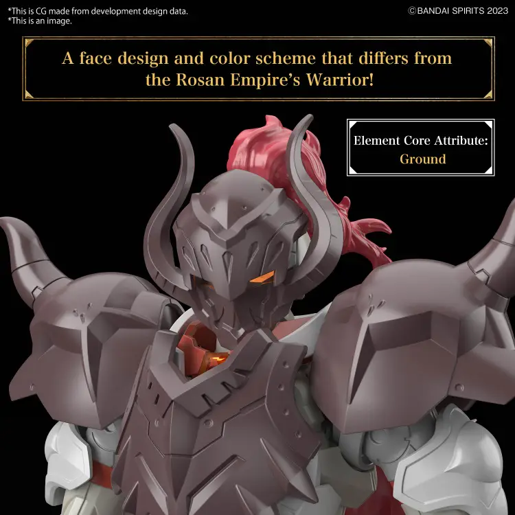 Bandai Gundam - Liber Warrior - 30MF Model Kit