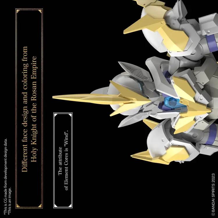 Bandai Model Kit 30MF Gundam - Liber Holy Knight - Zestaw modelarski