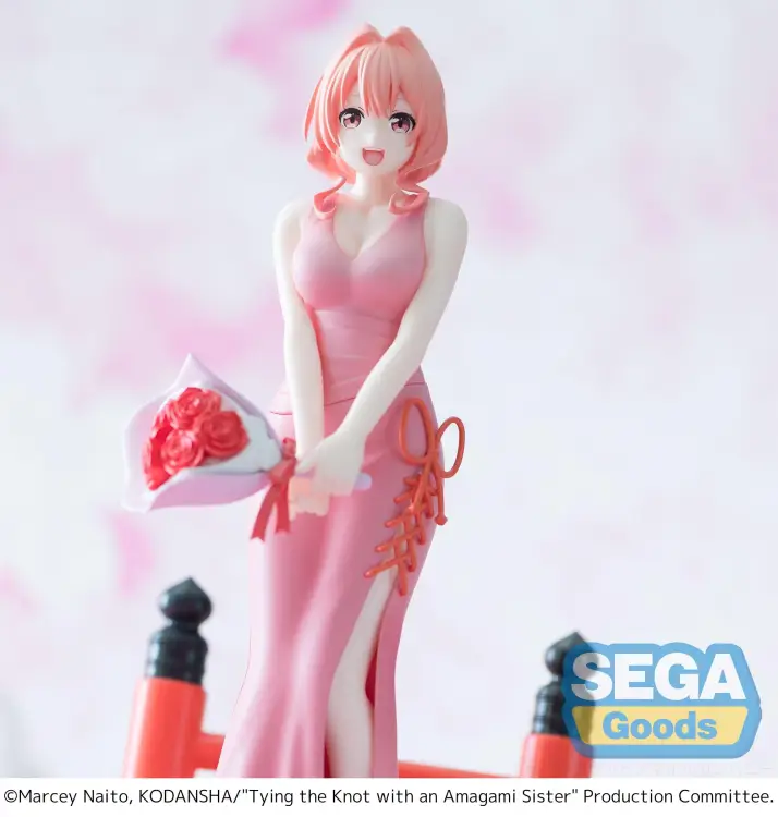 WIĄZANIE WĘZŁA Z AMAGAMI SISTER - Yuna - Statuetka Luminasta 19cm