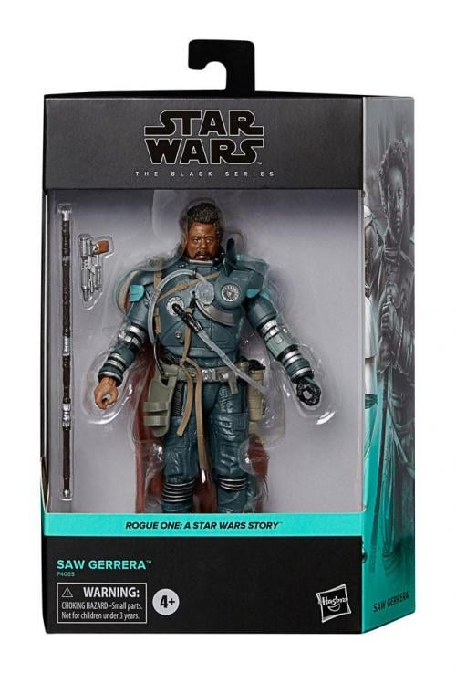 STAR WARS - Saw Gerrera - Figurka Czarna seria Deluxe 2023 15 cm