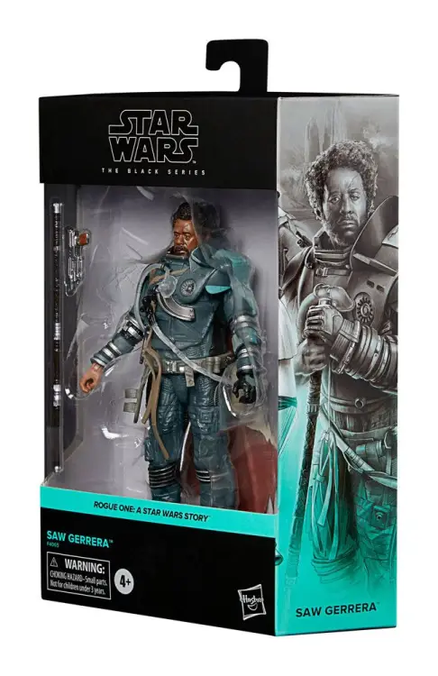 STAR WARS - Saw Gerrera - Figurka Czarna seria Deluxe 2023 15 cm