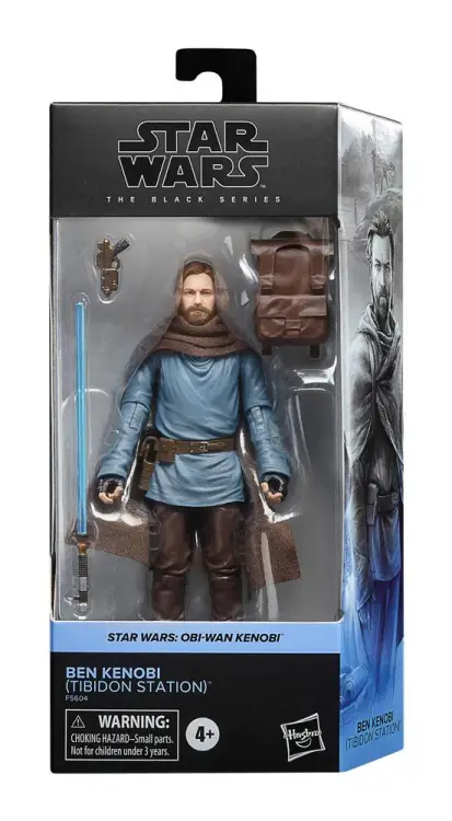 STAR WARS OBI-WAN KENOBI - Ben Kenobi - Figurka czarna seria 15 cm