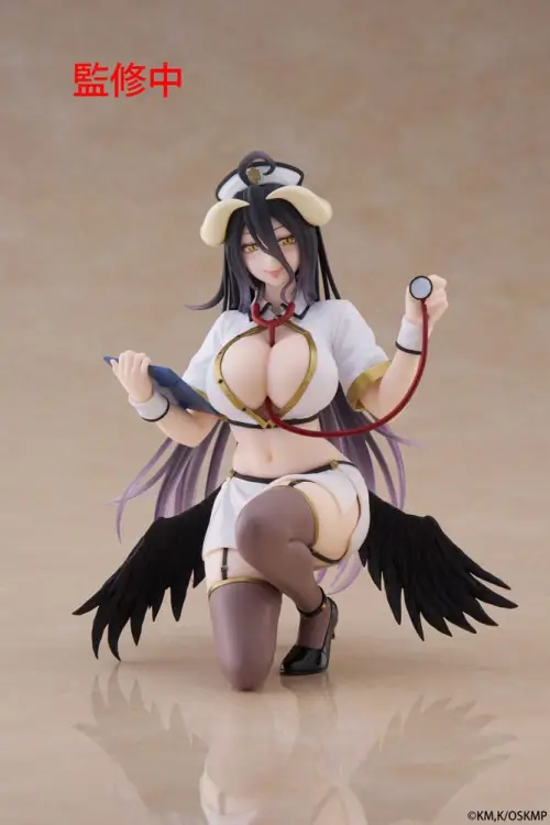 TAITO OVERLORD - Albedo - Nurse Desktop Cute Statue