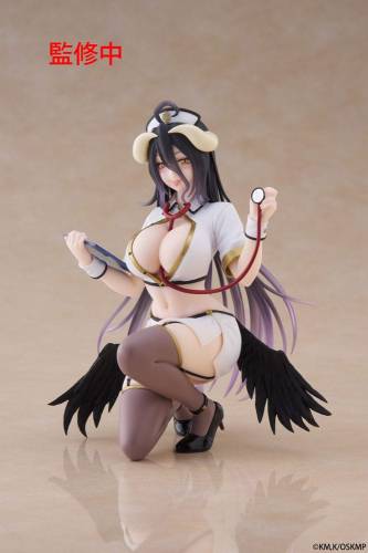 TAITO OVERLORD - Albedo - Nurse Desktop Cute Statue