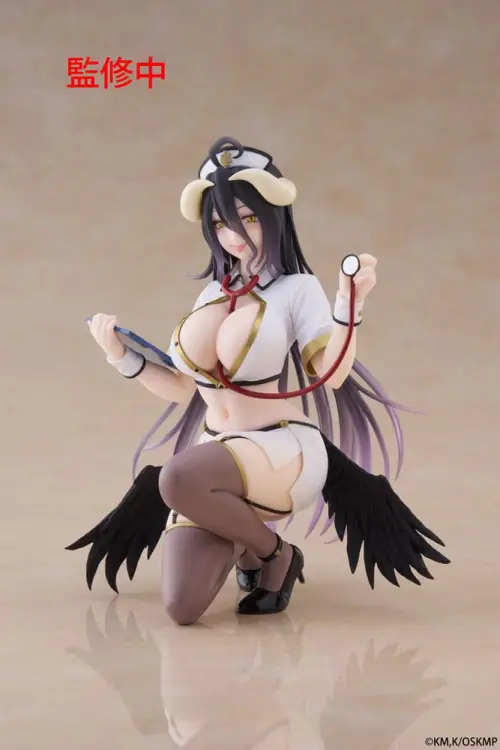 TAITO OVERLORD - Albedo - Nurse Desktop Cute Statue