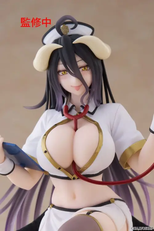 TAITO OVERLORD - Albedo - Nurse Desktop Cute Statue