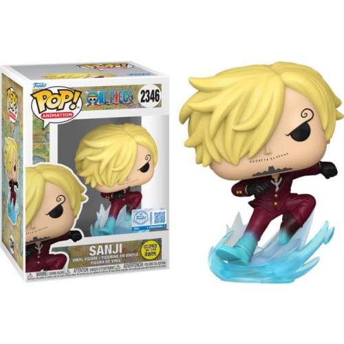 Funko POP! One Piece - Sanji - Ifrit Jambe (GITD) #2346