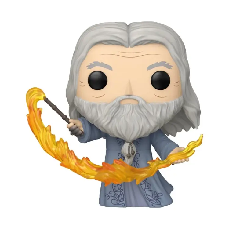 Funko - HARRY POTTER - POP Movies N° 212 - Dumbledore (Flame)