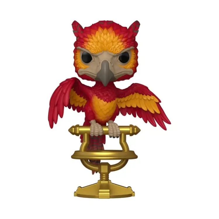 Funko - HARRY POTTER - POP Premium N° 211 - Fawkes on Perch