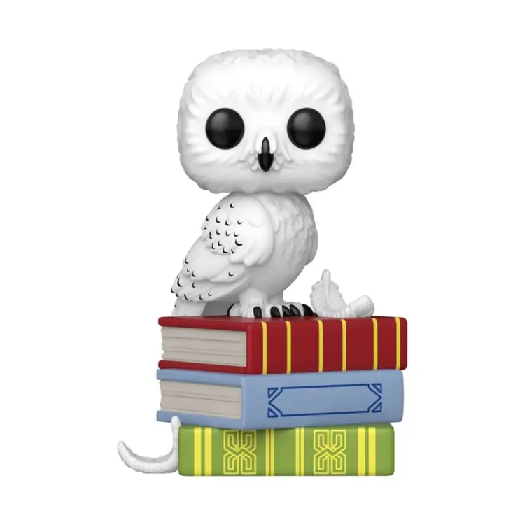 Funko - HARRY POTTER - POP Premium N° 213 - Hedwig on books