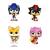 Funko - SONIC - POP Games - 4PK (Glow in the Dark)