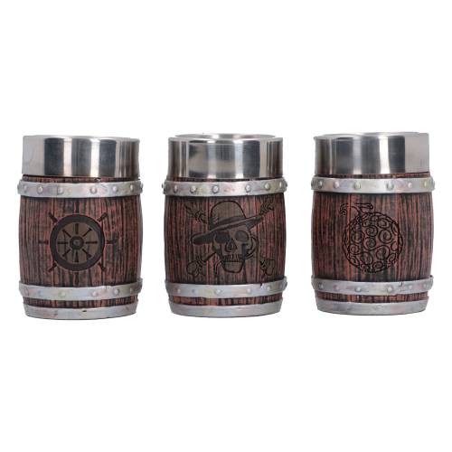 Nemesis - ONE PIECE - Barrel - Set of 3 Shot Glasses