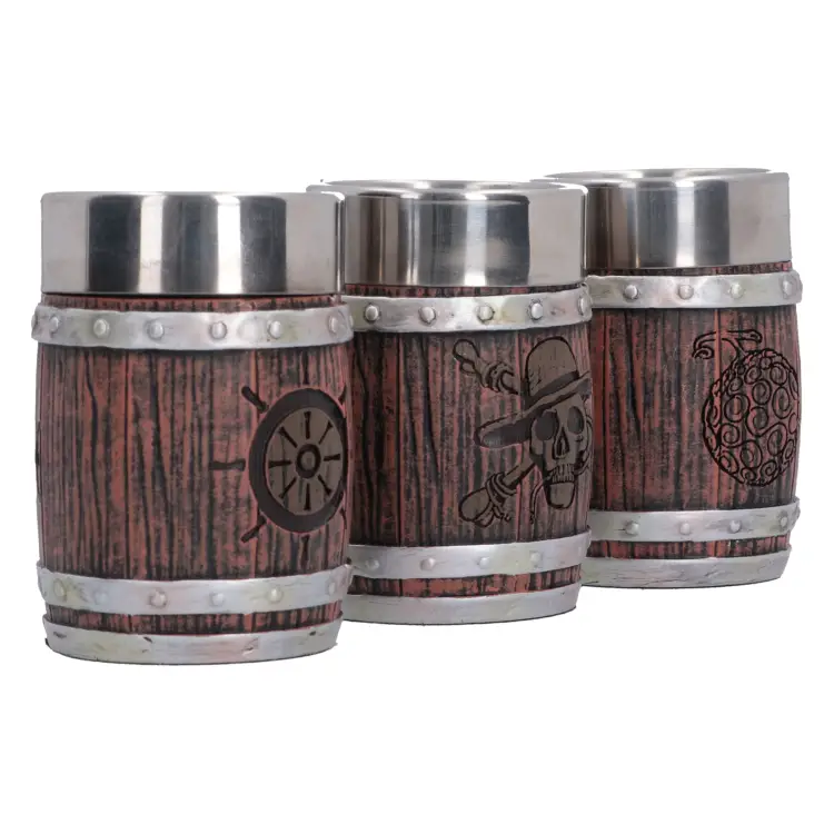 Nemesis - ONE PIECE - Barrel - Set of 3 Shot Glasses
