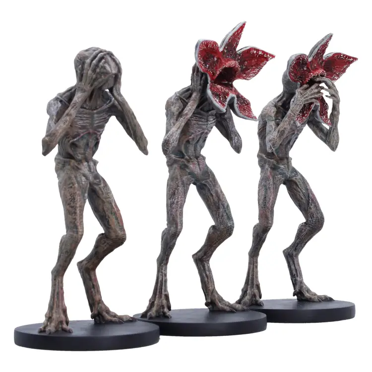 Nemesis Stranger Things - Demogorgons - Three Wise Demogorgons 3 Statue Set