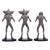 Nemesis Stranger Things - Demogorgons - Three Wise Demogorgons 3 Statue Set