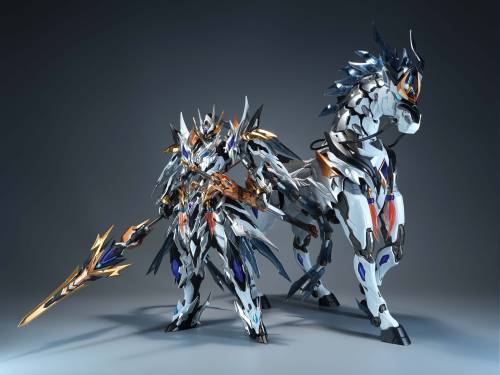 Motor Nuclear GEEK Collection - Zhao Yun - MNP-XH05WA Zhao Yun Majestic Color Model Kit