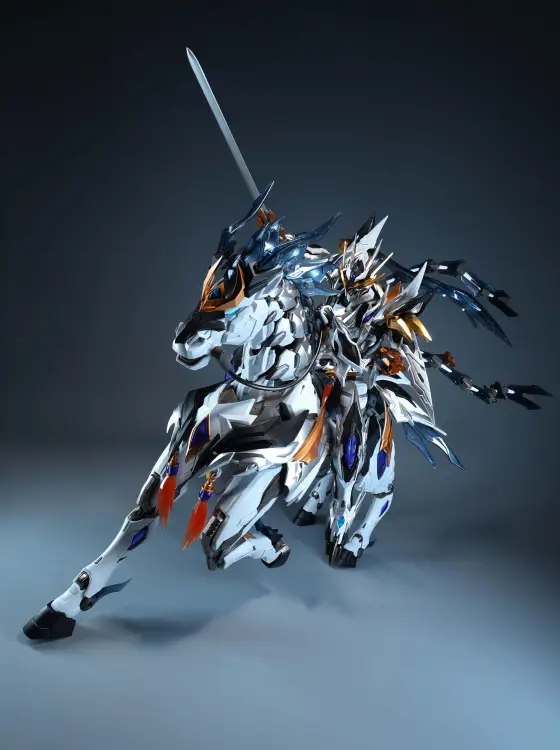 Motor Nuclear GEEK Collection - Zhao Yun - MNP-XH05WA Zhao Yun Majestic Color Model Kit