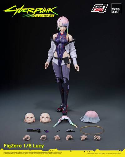 ThreeZero Cyberpunk: Edgerunners - Lucy - FigZero Action Figurka 1/6