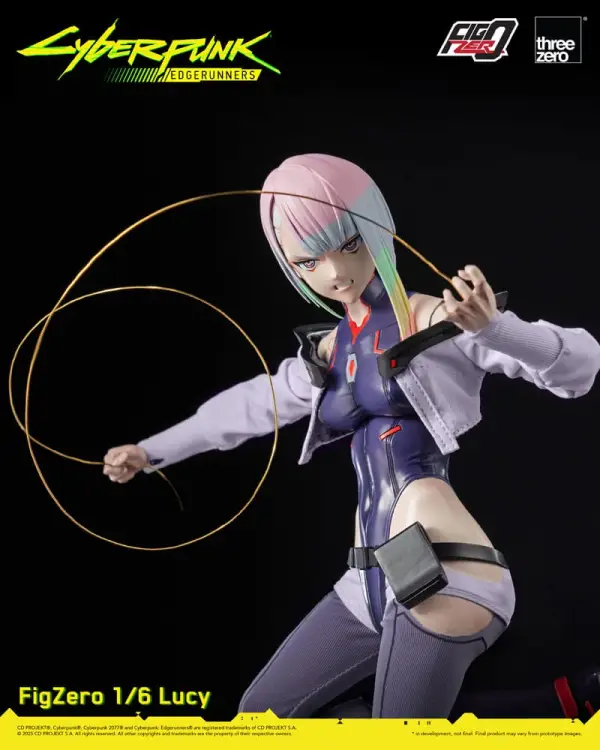 ThreeZero Cyberpunk: Edgerunners - Lucy - FigZero Action Figurka 1/6