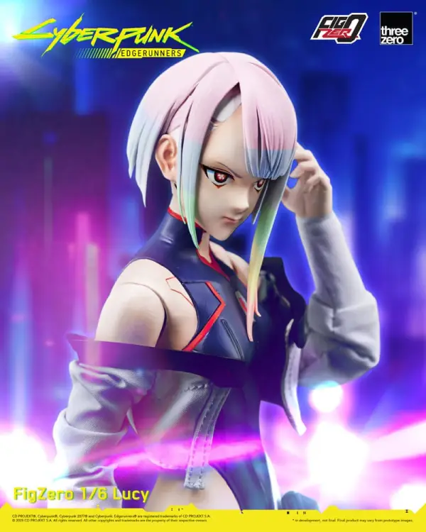 ThreeZero Cyberpunk: Edgerunners - Lucy - FigZero Action Figurka 1/6