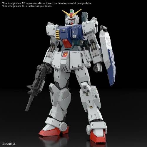 Bandai Model Kit Gundam - Gundam Ground Type - RG 1/144 Model Kit