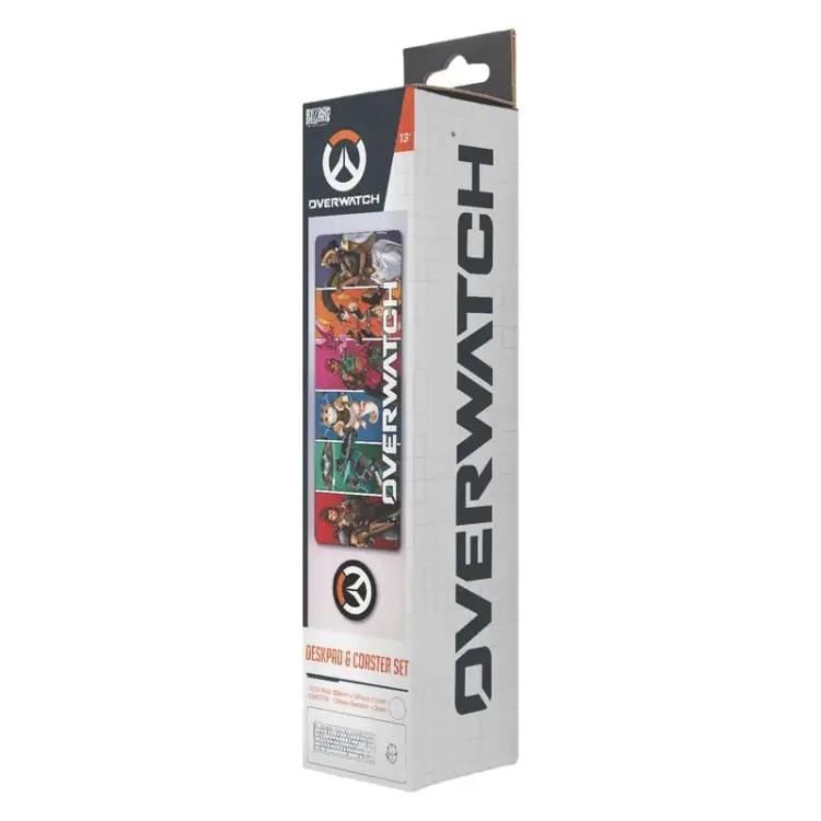 Fanattik Overwatch - Mata na biurko XL + 1 podkładka pod kubek