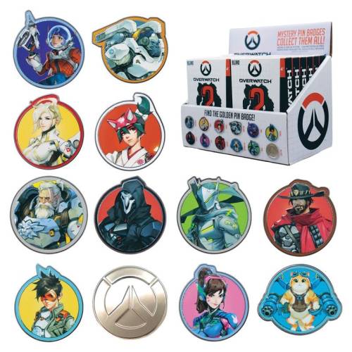 Fanattik Overwatch - Mystery Box 12 Przypinek