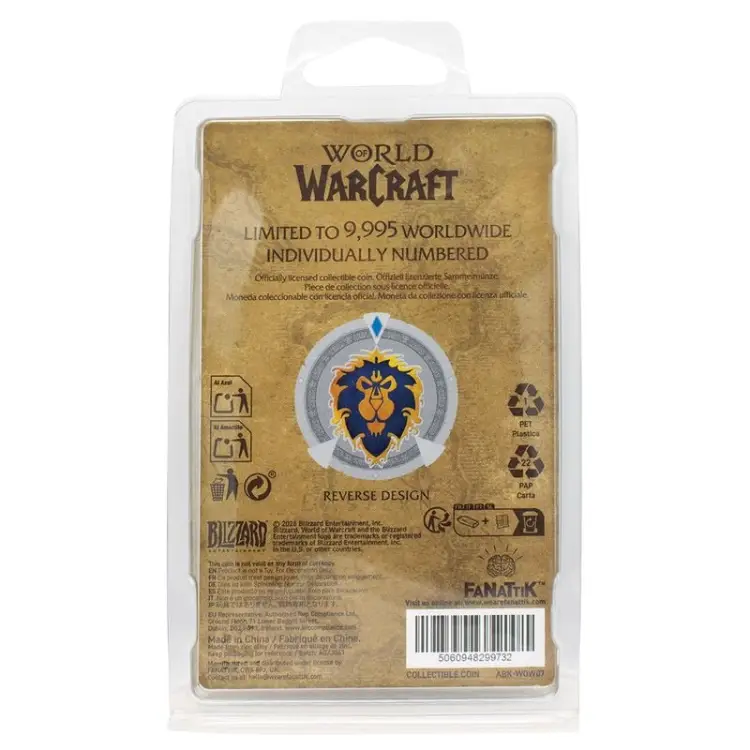 Fanattik World of Warcraft - Faction - Limited Edition Coin