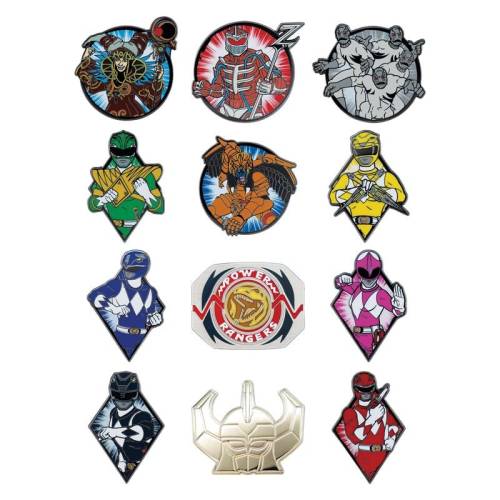 Fanattik Power Rangers - Mystery Box 12 Przypinek