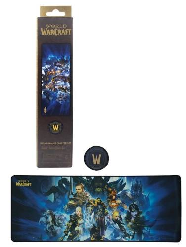 Fanattik World of Warcraft - XL Mata na biurko + 1 Podkładka pod kubek