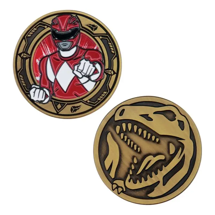 Fanattik Power Rangers - Red Ranger - Limited Edition Coin