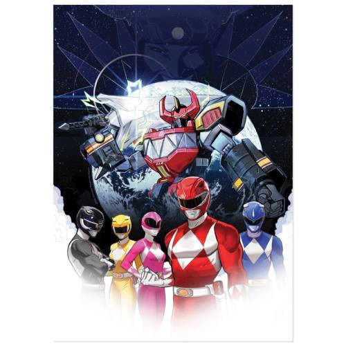 Fanattik Power Rangers - Power Rangers - Art Print Limited Edition