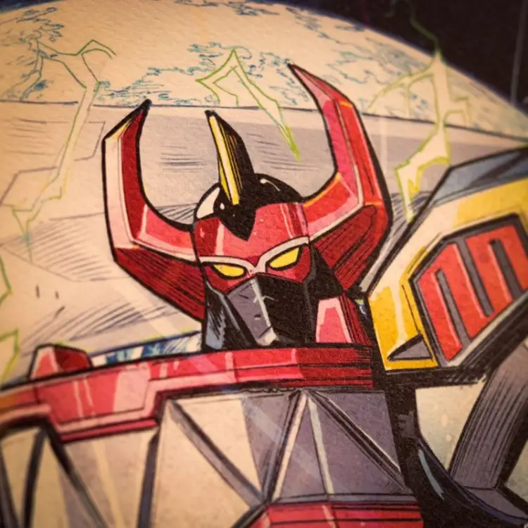 Fanattik Power Rangers - Power Rangers - Art Print Limited Edition