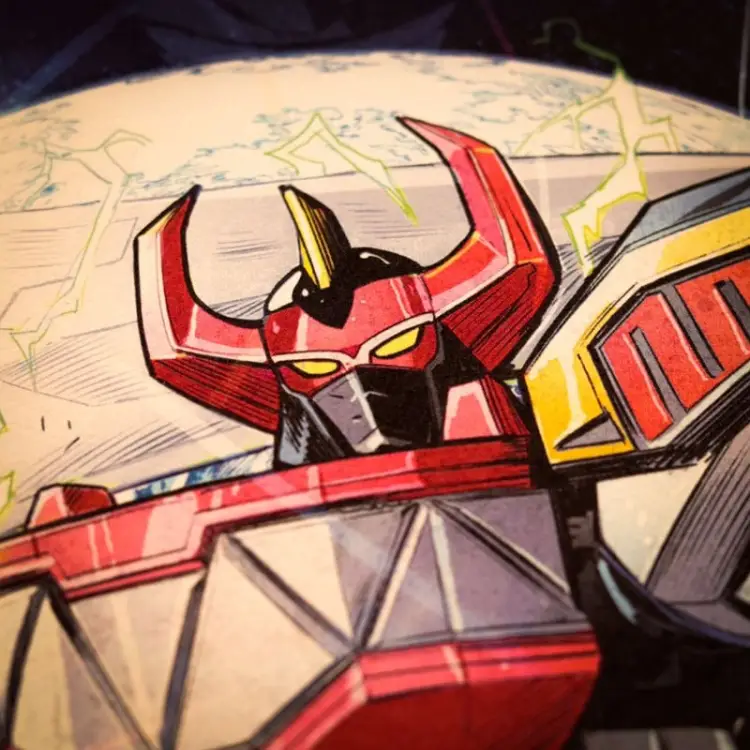 Fanattik Power Rangers - Power Rangers - Art Print Limited Edition