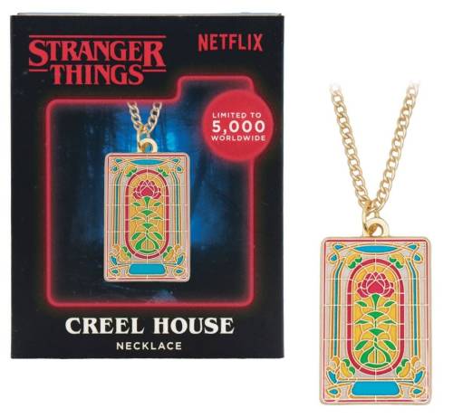 Fanattik Stranger Things - Creel House Window - Naszyjnik Limited Edition