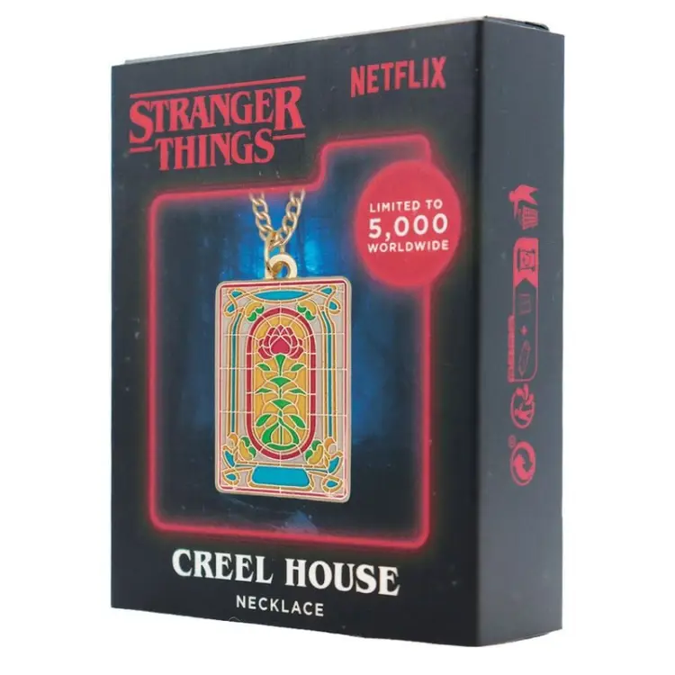 Fanattik Stranger Things - Creel House Window - Naszyjnik Limited Edition