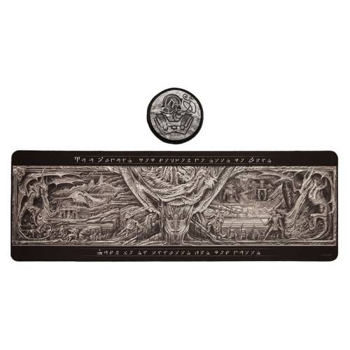 Fanattik The Elder Scrolls - Skyrim - XL Desktop Mat + 1 Coaster