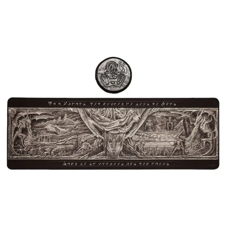 Fanattik The Elder Scrolls - Skyrim - XL Desktop Mat + 1 Coaster