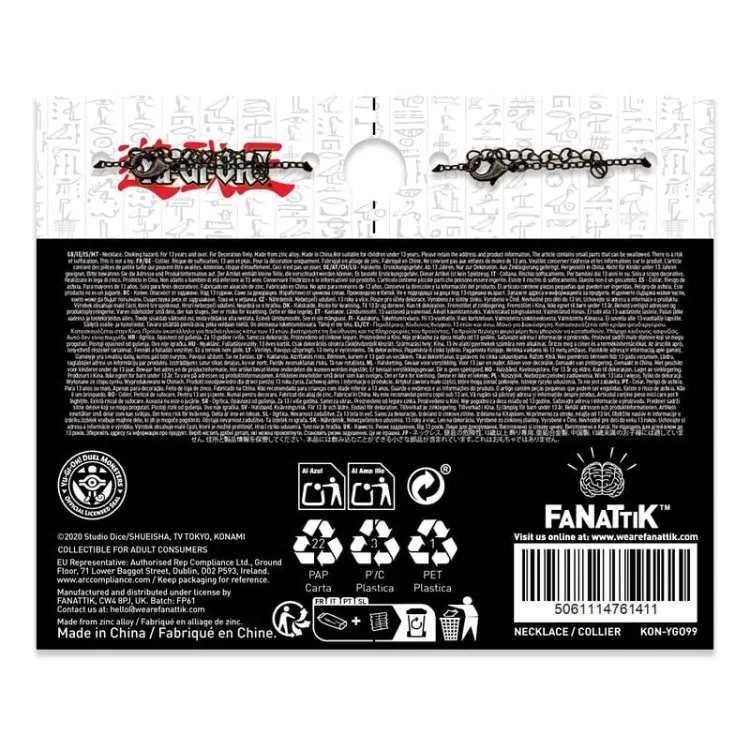 Fanattik Yu-Gi-Oh! - Magician - Necklace Twin Set Limited Edition