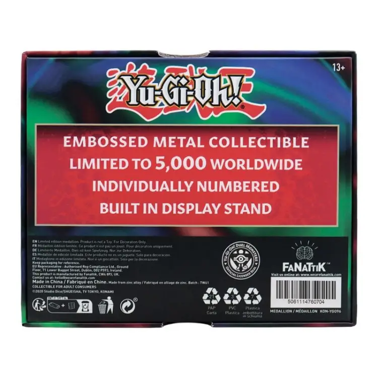 Fanattik YU-GI-OH! - Exodia - Limited Edition Medallion