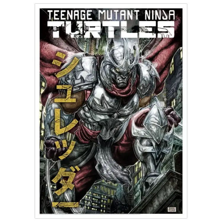 Fanattik TMNT - Shredder - Art Print Limited Edition