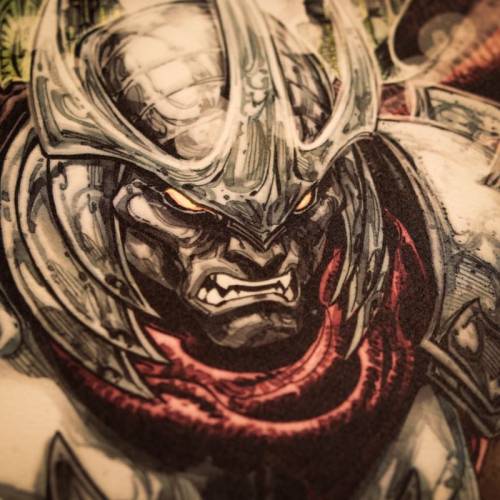 Fanattik TMNT - Shredder - Art Print Limited Edition