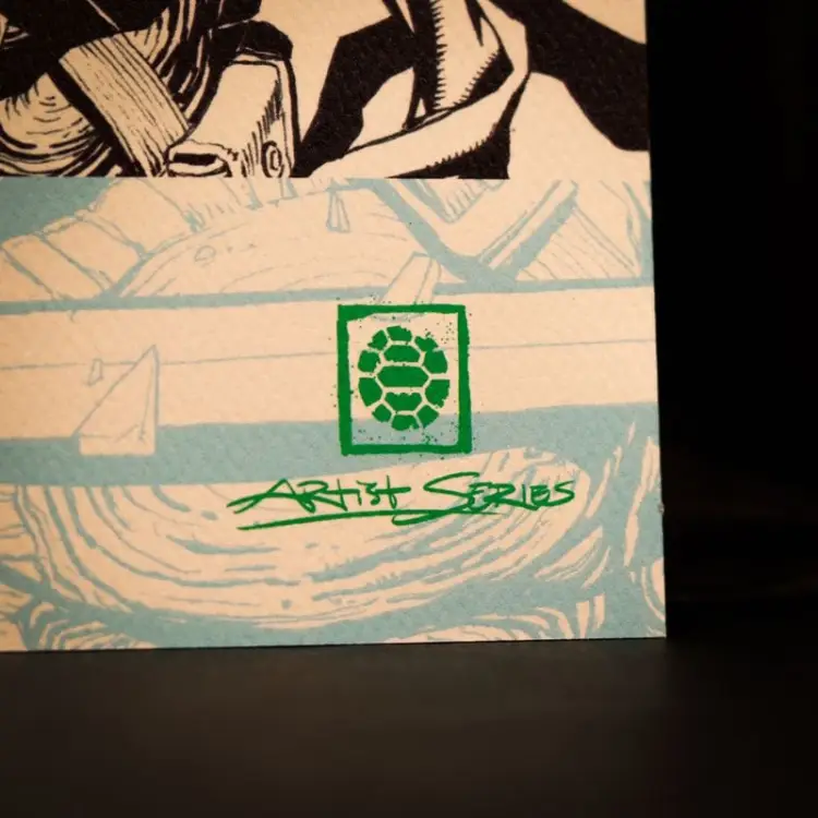 Fanattik TMNT - Teenage Mutant Ninja Turtles Comic - Art Print Limited Edition