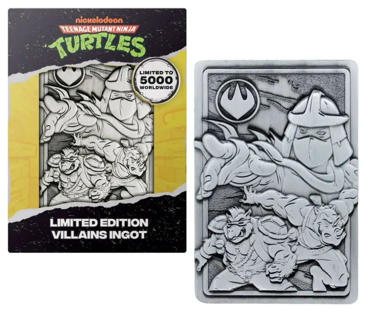 Fanattik TMNT - Villains Limited Edition Ingot