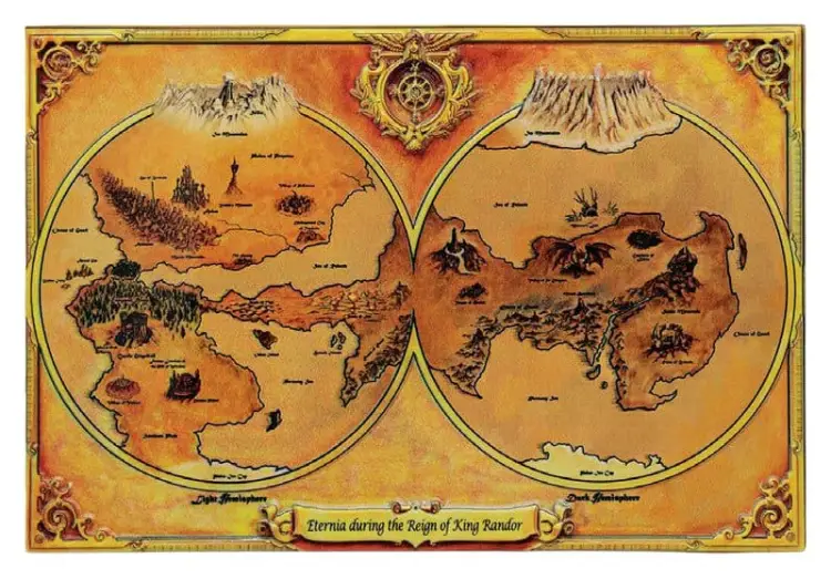 Fanattik Masters of the Universe - Limited Edition Metal Map of Eternia