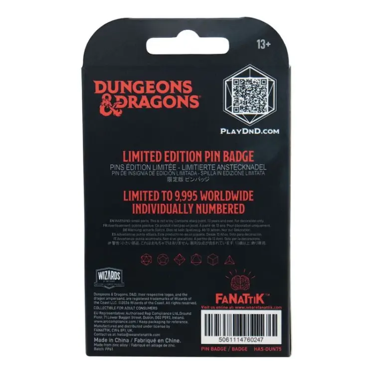 Fanattik Dungeons & Dragons - Beholder - Limited Edition Pin
