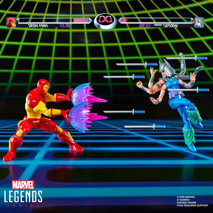 Hasbro Marvel - Iron Man vs Marvels Spiral - Legends Series