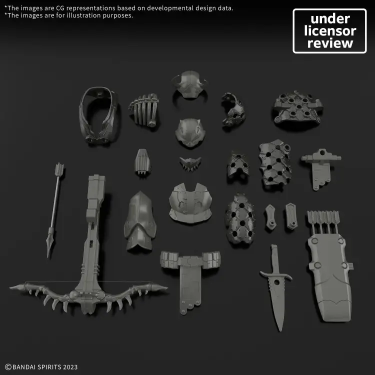 Bandai 30MF Gundam - Savage Hunter - Class Up Armor