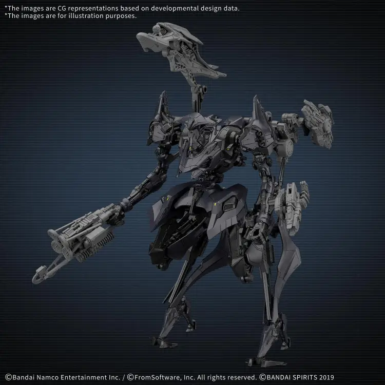 Bandai ARMORED CORE VI - Schneider Night Heron/40E Dual Nature Model Kit